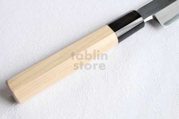 Photo5: SAKAI TAKAYUKI Japanese knife Aonikou Kyoumen Mirror Finish Yasuki Sashimi