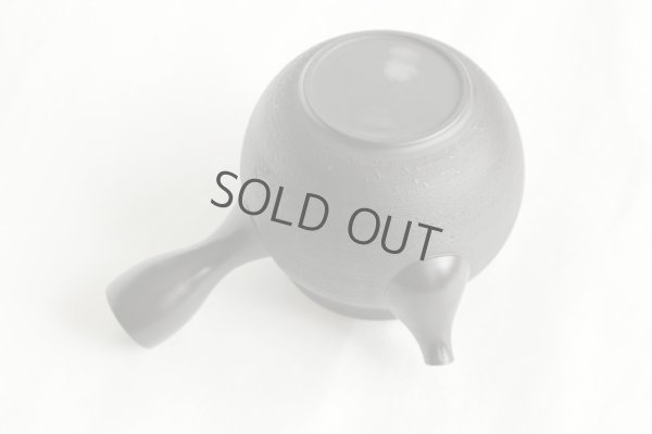 Photo6: Tokoname Japanese tea pot kyusu Komatsu ceramic tea strainear enmaru 310ml