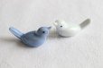 Photo6: Arita Japanese Chopsticks rest blue bird set of 2 