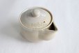 Photo9: Hagi ware Japanese tea pot kyusu pottery tea strainer himedo hohin 200ml (9)