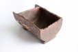 Photo8: Tokoname Bonsai pot garden tree Japanese pottery bamboo shape yakishime W132mm