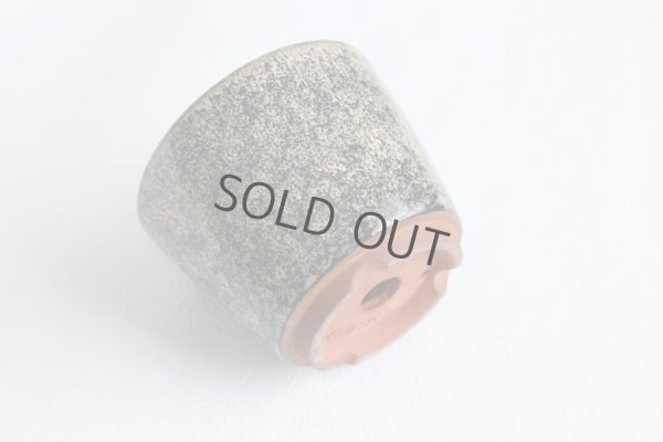 Photo4: Tokoname Bonsai pot garden tree Japanese pottery oval Yozan Eimei namako D94mm