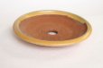 Photo7: Tokoname Bonsai pot garden tree Japanese pottery oval Yozan Eimei flat D155mm