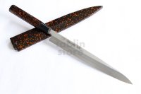 SAKAI TAKAYUKI Shikisai Kincha sashimi yanabiba inox with scheide any size 