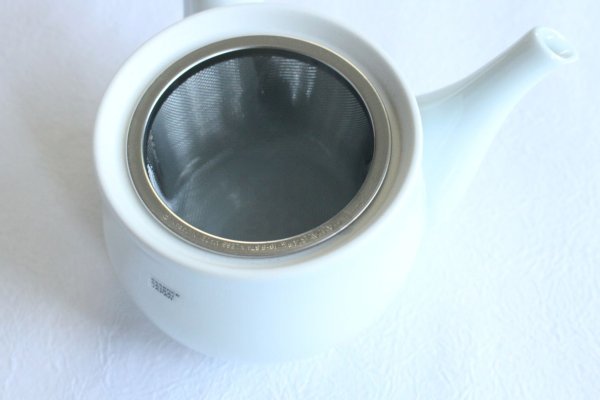 Photo7: Hasami Porcelain sk Japanese tea pot white ceramic torso 360ml