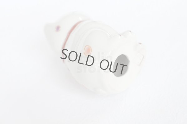 Photo4: Japanese Lucky Cat Kutani Porcelain Maneki Neko polka-dotted H8cm