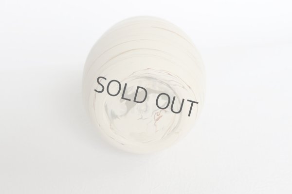 Photo8: Tokoname Japanese sake bottle cup set YT Kenji nerikomi Tokkuri guinomi