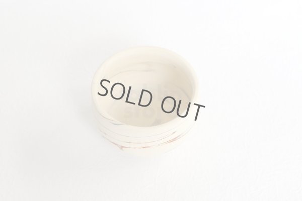 Photo6: Tokoname Japanese sake bottle cup set YT Kenji nerikomi Tokkuri guinomi