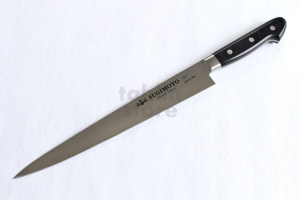 Photo2: Tsukiji Sugimoto Tokyo hamono Japanese steel HM Sujihiki Slicer knife any size