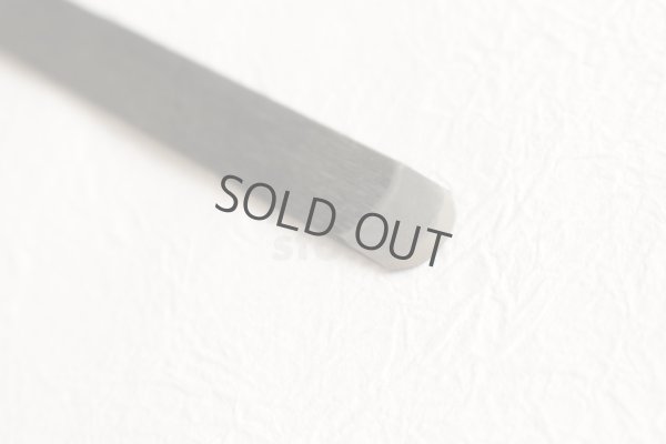 Photo6: Wood Carving Chisel knife Okeya Fujimaki kurouchi Maru white 2 steel BW12mm