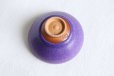 Photo10: Kiyomizu porcelain Japanese sake guinomi crystal-glaze purple murasaki set of 2