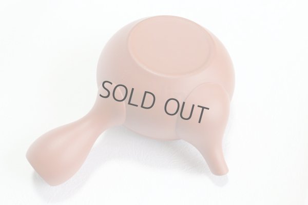 Photo7: Tokoname tea pot kyusu Jinsui Kiwami shudei red naka hira 270ml