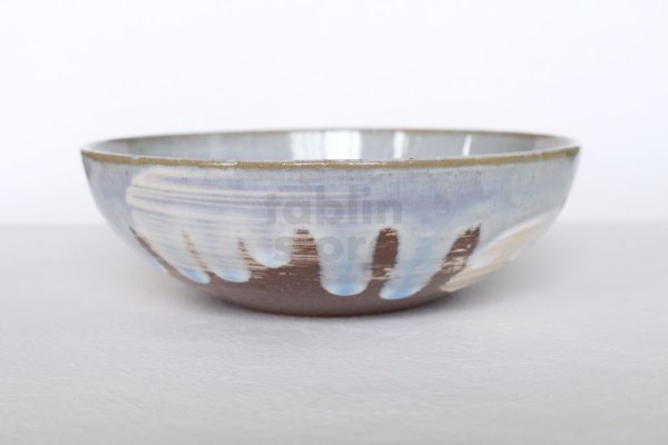 Photo3: Hagi ware Japanese bowls Sky pair W160mm set of 2