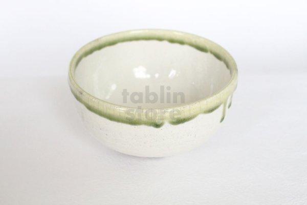 Photo11: Shigaraki pottery Japanese soup noodle serving bowl hisui D140mm