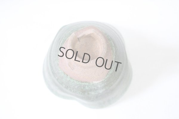 Photo5: Oribe wari takadai matcha green tea chawan bowl 