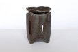 Photo3: Shigaraki pottery tsuchi Japanese tea aroma incense burner holder shinogi H11cm