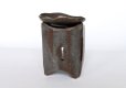 Photo2: Shigaraki pottery tsuchi Japanese tea aroma incense burner holder shinogi H11cm (2)