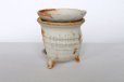 Photo9: Shigaraki pottery tsuchi Japanese tea aroma incense burner holder raku H10cm