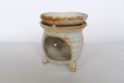 Photo8: Shigaraki pottery tsuchi Japanese tea aroma incense burner holder raku H10cm