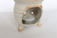 Photo7: Shigaraki pottery tsuchi Japanese tea aroma incense burner holder raku H10cm