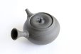 Photo2: Tokoname Kyusu Japanese tea pot yakishime ellipsoidal Gafu Ito 240ml  (2)