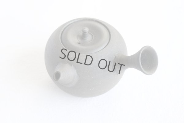 Photo13: Tokoname Kyusu Japanese tea pot yakishime round Gafu Ito 220ml 