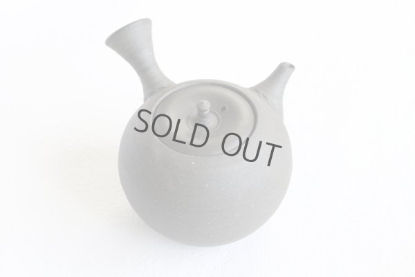 Photo12: Tokoname Kyusu Japanese tea pot yakishime round Gafu Ito 220ml 