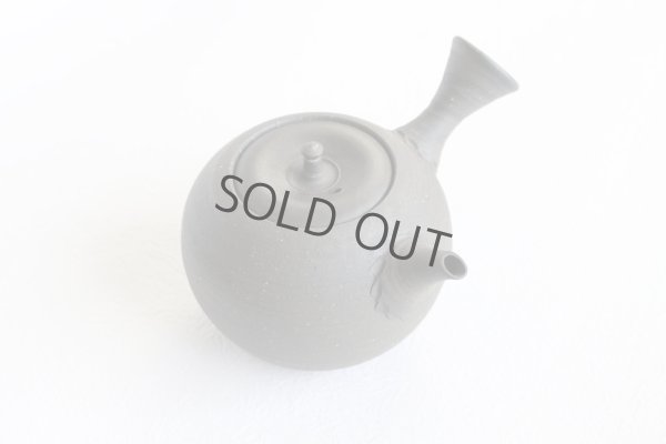 Photo11: Tokoname Kyusu Japanese tea pot yakishime round Gafu Ito 220ml 