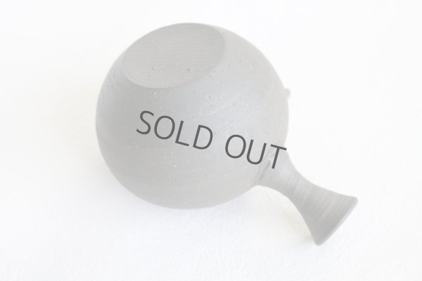 Photo9: Tokoname Kyusu Japanese tea pot yakishime round Gafu Ito 220ml 