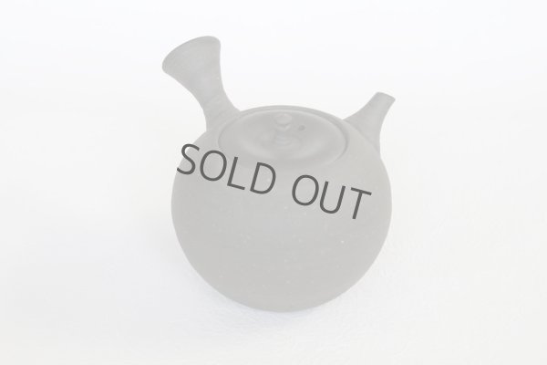 Photo7: Tokoname Kyusu Japanese tea pot yakishime round Gafu Ito 220ml 