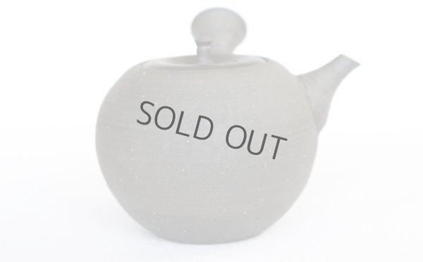 Photo5: Tokoname Kyusu Japanese tea pot yakishime round Gafu Ito 220ml 