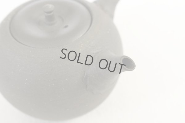 Photo4: Tokoname Kyusu Japanese tea pot yakishime round Gafu Ito 220ml 