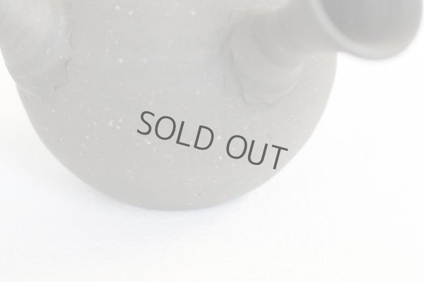 Photo3: Tokoname Kyusu Japanese tea pot yakishime round Gafu Ito 220ml 