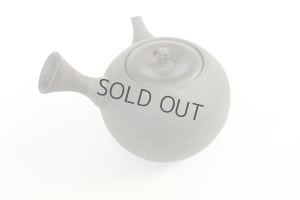 Photo14: Tokoname Kyusu Japanese tea pot yakishime round Gafu Ito 220ml 