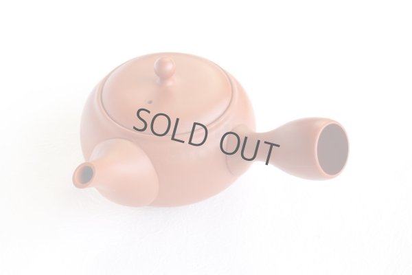 Photo8: Tokoname tea pot kyusu Jinsui Kiwami shudei red kama 270ml