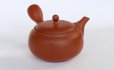 Photo4: Tokoname tea pot kyusu Jinsui Kiwami shudei red kama 270ml