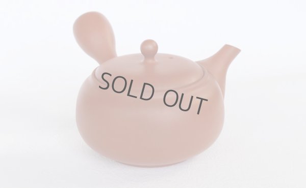 Photo4: Tokoname tea pot kyusu Jinsui Kiwami shudei red kama 270ml