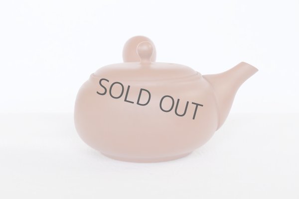 Photo3: Tokoname tea pot kyusu Jinsui Kiwami shudei red kama 270ml