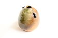 Photo9: Shigaraki pottery Japanese small vase mimi bidoro H 13cm