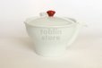 Photo8: Arita imari sd Porcelain Japanese tea pot kyusu white hakuji aka 380ml