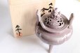 Photo3: Kutani Porcelain Japanese incense burner koro ginsai H 15cm