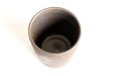 Photo9: Shigaraki wabe Japanese pottery tea cups cross 250ml set of 2 (9)