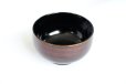 Photo4: Japanese Echizen Urushi lacquer soup bowl wan kohaku D10.9cm set of 2