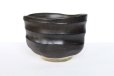 Photo7: Mino yaki ware Japanese tea bowl Kuro ibushi chawan Matcha Green Tea