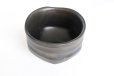 Photo6: Mino yaki ware Japanese tea bowl Kuro ibushi chawan Matcha Green Tea