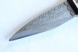 Photo3: Left Hand Kiridashi knife Japanese Grafting Folding Woodworking Okeya Yasuki blue 2 steel BW 27mm