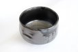 Photo4: Mino Japanese pottery tea ceremony matcha bowl kuro black shining glaze chawan