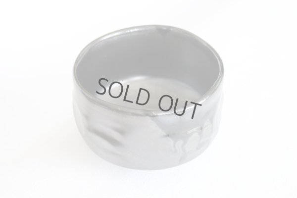 Photo4: Mino Japanese pottery tea ceremony matcha bowl kuro black shining glaze chawan
