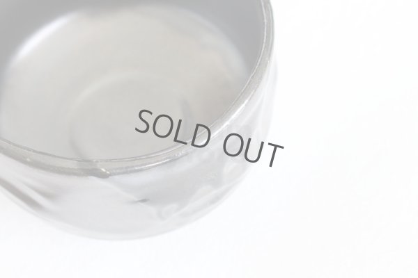 Photo5: Mino Japanese pottery tea ceremony matcha bowl kuro black shining glaze chawan