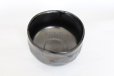 Photo9: Mino Japanese pottery tea ceremony matcha bowl kuro black shining glaze chawan